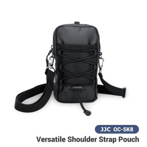 JJC Versatile Shoulder Strap Pouch For Storage Phone and More AccessoriesSuitable for Mountaineering Hikingetc