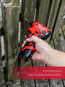 Milwaukee | Cordless Brushless Compact Electric Impact Driver 12V
