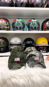 Nón Kết/Mũ Lưỡi Trai Lính Rằn Ri Thêu Cờ Mỹ Cao Cấp From Chuẩn Lòng Sâu