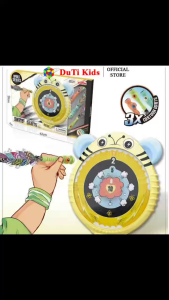 Đồ chơi giải trí bảng phi tiêu nam châm kèm 3 tiêu lực hút mạnh phóng trúng là dính an toàn cho bé