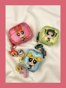 Cartoon Star Girl Police Airpods4 Protective Case Wireless Bluetooth  pro Earphone Cover Second Generation Third Generation Aipods2 Airpodpro Four Generations