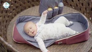 Diaper Bag / Tas Bayi Multifungsi / Tas Perlengkapan Bayi Waterproof KIDDIE SPLASH