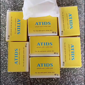 Xà phòng ATIDS salicylic acid + sulfur cho da dầu và dễ bị mụn 80g