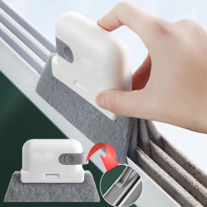 YESPERY 2 in 1 Groove Cleaning Tool Window Frame Door Groove Cleaning Brush Sliding Door Track Cleaning Tools Hand-held Crevice Cleaner