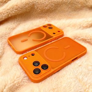 szhaiyu | Plating Matte Translucent Phone Case for IPhone 18 17 16 15 14 13 12 11 Pro Max for Magsafe Magnetic with Camera Protector Cover