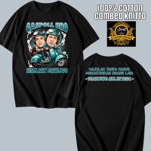 Baju Kaos Prabowo All In 2024 Gaspoll Broo // Kaos Prabowo Virall 2024 Premium Quality Catton Combed // Kaos Prabowo Gibran