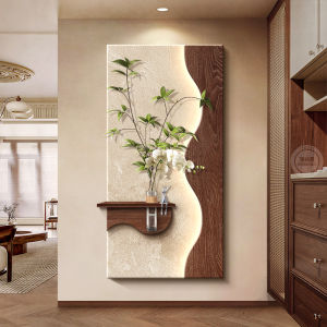 RUIBAHAO | Entrance Hallway Decorative Lighted Wall Art