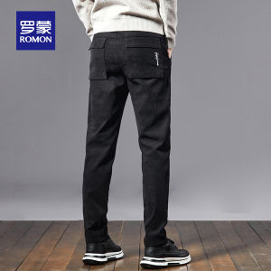 ROMON | Anti-Wrinkle Elastic Loose Fit Mens Casual Pants