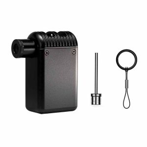 Mini Inflator Bicycle Pump 80 PSI Bike Air Pump Schrader Valve Motorcycle Air Compressor Aluminum Cube MTB Bicycle Emergency Accessories