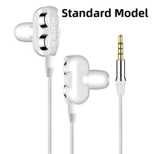 LZ | Dual-driver Heavy Bass Type C and 3.5mm Compatible Wired Headphones