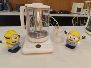 【hot】KONKA Multifunction Health Pot 1.8L Glass Electric Kitchen Cooker Soup 養生壺(带煮蛋器)[KHK-KX15] 汤锅健康锅家用烧水壶泡茶煮水壶