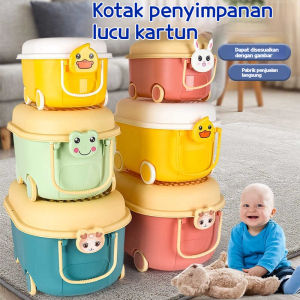 Katrol Container Box Plastik Kotak Penyimpanan Mainan Anak Storage Box