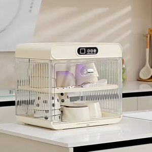 Ready Stock - UFORU UV Sterilizer Cabinet - Dry & Store | Desktop Organizer | 99.99% Sterilization