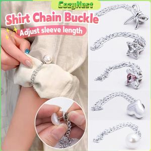 C.N 1pc Fashion Shirt Pin Button Brooch Adjustable Trouser Legs Clothes Accessories