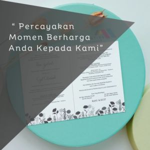250pcs | Undangan Pernikahan Murah | SERI S.20