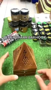 Heaven Perfumes Bukhoor Wangian Sunnah / Bakhoor 50g - Free Gift Arang 1-Pack - Incense Bakhoor Burner - Refreshing Fragrance - Safe and Easy to Use