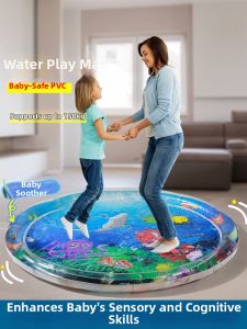 Large Crawling & Fitness Baby Water Play Mat