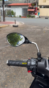 HOTSPPED Side Mirror for Motorcycle YAMAHA Y125ZR Ultra Clear Lens No Grade V2 Mio i 125 Sporty HD Lens
