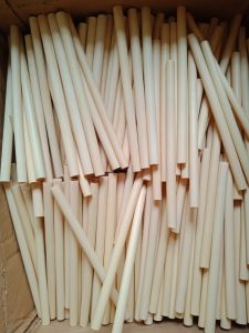 Combo 100 ống hút tre thiên nhiên size 6-10mm dài 20cm dùng để uống sinh tố nước ép trái cây trà cà phê