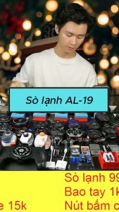 Quạt Tản Nhiệt Sò Lạnh Mới 2024 AL-19 - Công Suất 15W - Đóng Đá Nhanh Chóng - Led RGB - Hiện Thị Nhiệt Độ