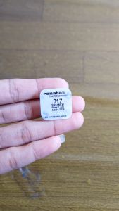 Renata 317 Baterai jam tangan Renata SR516SW 1.55V Original