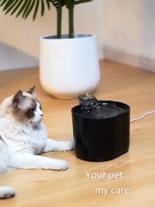 Peliharaan Dispenser Minum Kucing  Otomatis Water Dispenser Fountain Tempat Wadah Minum