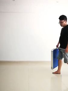 MEJA FLIPPER Meja Lipat Koper Portable Praktis Serbaguna untuk Rumah Kantor Camping