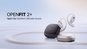 SHOKZ OpenFit 2+ T921 | Open‑Ear Wireless Bluetooth Earbuds with Microphone | Dual drivers detailed sound | Situational Awareness CN Version