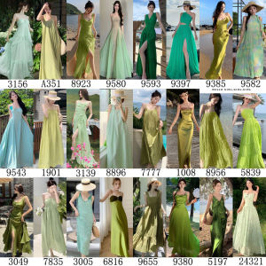 Váy Dài Không Tay Cao Cấp Màu Xanh Dứa Cổ Điển Chụp Ảnh Du Lịch Váy Dài Đi Biển Mùa Hè Váy Chữ a Cạp Cao Không Tay Váy Dự Tiệc