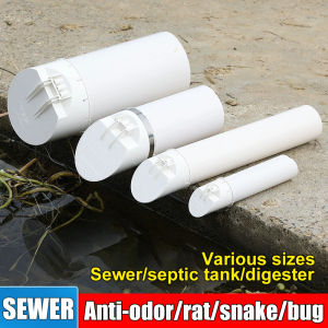 Anti-odor cover for drain pipe Buckle installation convenient and fast worry-free installation PVC raw material anti-corrosion anti-aging 50/75/110mm multi-size optional