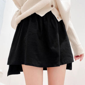 เสื้อเชิ้ตครึ่งกระโปรงสําหรับผู้หญิง Chantilly ที่เหมาะสําหรับฤดูใบไม้ร่วงและฤดูหนาว เหมาะสําหรับงานเลี้ยงพร้อมเอวธรรมชาติและความยาวสั้น