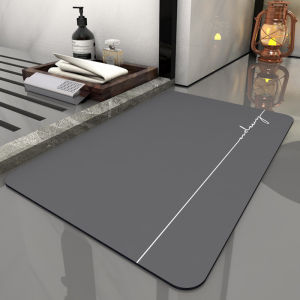 60x40cm 70x50cm Anti Slip Quick-Drying diatomite Mat Water Absorbent Easy To Clean Bath Rug Tub N Floor Mat