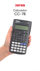 Calculator Scientific JOYKO Kalkulator Ilmiah CC-78 240 Functions