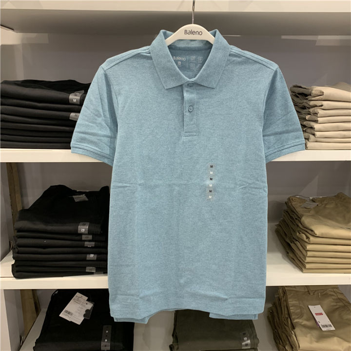 Baleno Bani Polo Mens Solid Color Antibacterial Washable Short