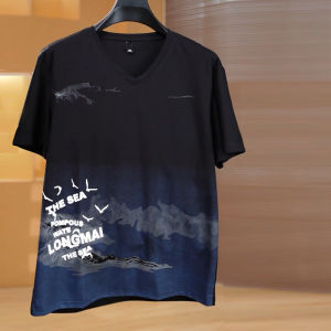 plus Size Mens T-Shirt Ice Silk Cotton Short Sleeve Extra Large Fat Mans Special Big Size Body Shirt Fashion Urban Style Summer