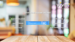VIVE+ Fine Sugar Sachet Stick Hotel Travel Office
