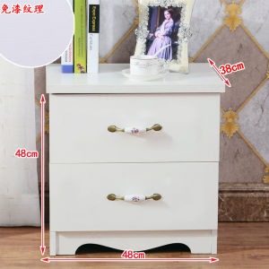 Modern Minimalist Luxury Bedroom Nightstand Mini Storage Cabinet Whole Assembly Bedside Furniture Non-Toxic Eco-Friendly