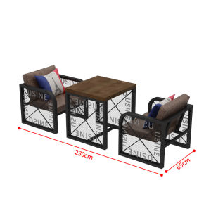 Industrial Style Bar Sofa Table
