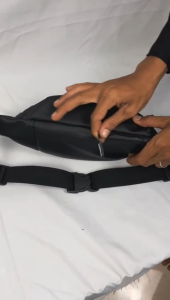 Fenrir Excert Tas Pinggang Pria Sporty Hitam - Tahan Air dengan Gaya Casual