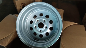 RHINO(ไรโน่) กะทะล้อเหล็ก ขอบ 15 นิ้ว ใส่ 5 รู Vigo Revo (ราคาต่อ 1 วง)