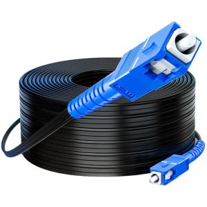 Samzhe | Universal Indoor Outdoor Fiber Optic Patch Cable 100m