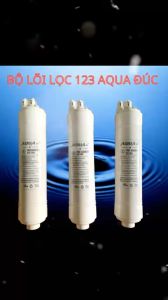 BỘ LÕI LỌC ĐÚC AQUA 123 DÙNG CHO TẤT CẢ MÁY LỌC NƯỚC NÓNG LẠNH.MÁY RO GIA ĐÌNH