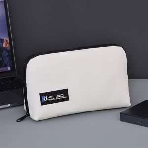 Electronic Accessories Storage Bag Travel Organizer Pouch For Charger Cable Power Bank Headphone Black Portable Gadget Bag