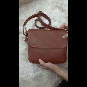 GPBAGS กระเป๋าสะพายชาย ขนาด 9 นิ้ว GP25 กระเป๋าหนังแท้