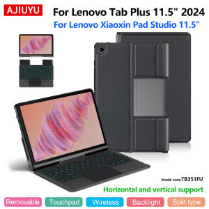 Keyboard For Lenovo Tab Plus 11.5 Inch 2024 Xiaoxin Pad Studio 11.5" TB351FU Case Magic Smart Keyboard Cover TouchPad Backlight