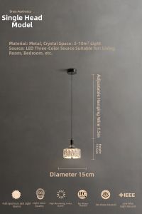 Minimalist Luxury Living Room & Bedroom Ceiling Light