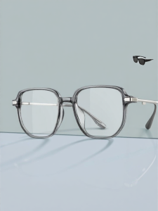 HELEN KELLER | Face Slimming Transparent Myopia Glasses Frame