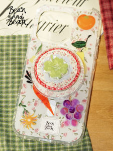 เคสโทรศัพท์ BeanAndBean ลายดอกไม้ฟาร์ม 2 ชั้น รูใหญ่ ดูดซับแม่เหล็ก ป้องกันการตกหล่น ทนต่อการขูดขีด ทนต่อการเกิดออกซิเดชัน