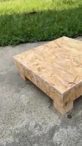 "KARU HAKO" – โต๊ะไม้ สไตล์ญี่ปุ่นมินิมอล ทรงจัตุรัส