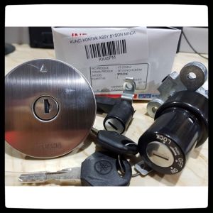 Ignition Key SET MINDA Original ORI YAMAHA Motor Accessories